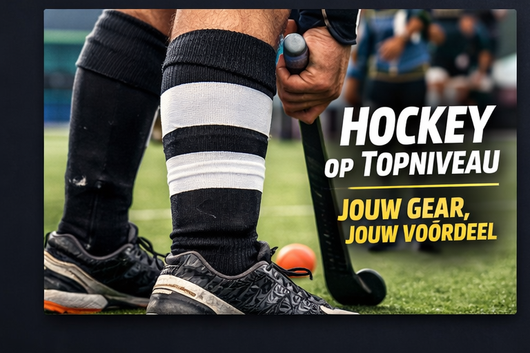 Hockey op Topniveau: Waarom Jouw Setup (en Sock Tape) Meer Impact Heeft dan Je Denkt