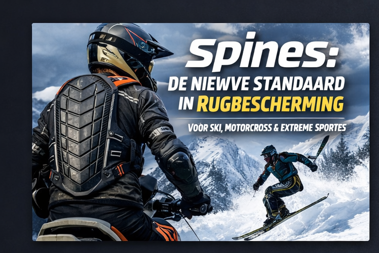 Spines: De Nieuwe Standaard in Rugbescherming voor Ski, Motorcross en High-Impact Sporten